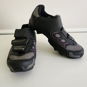 Pearl iZumi All-Road III Cycling Shoes | US 5.5 / UK 36 | Black Gray Pink